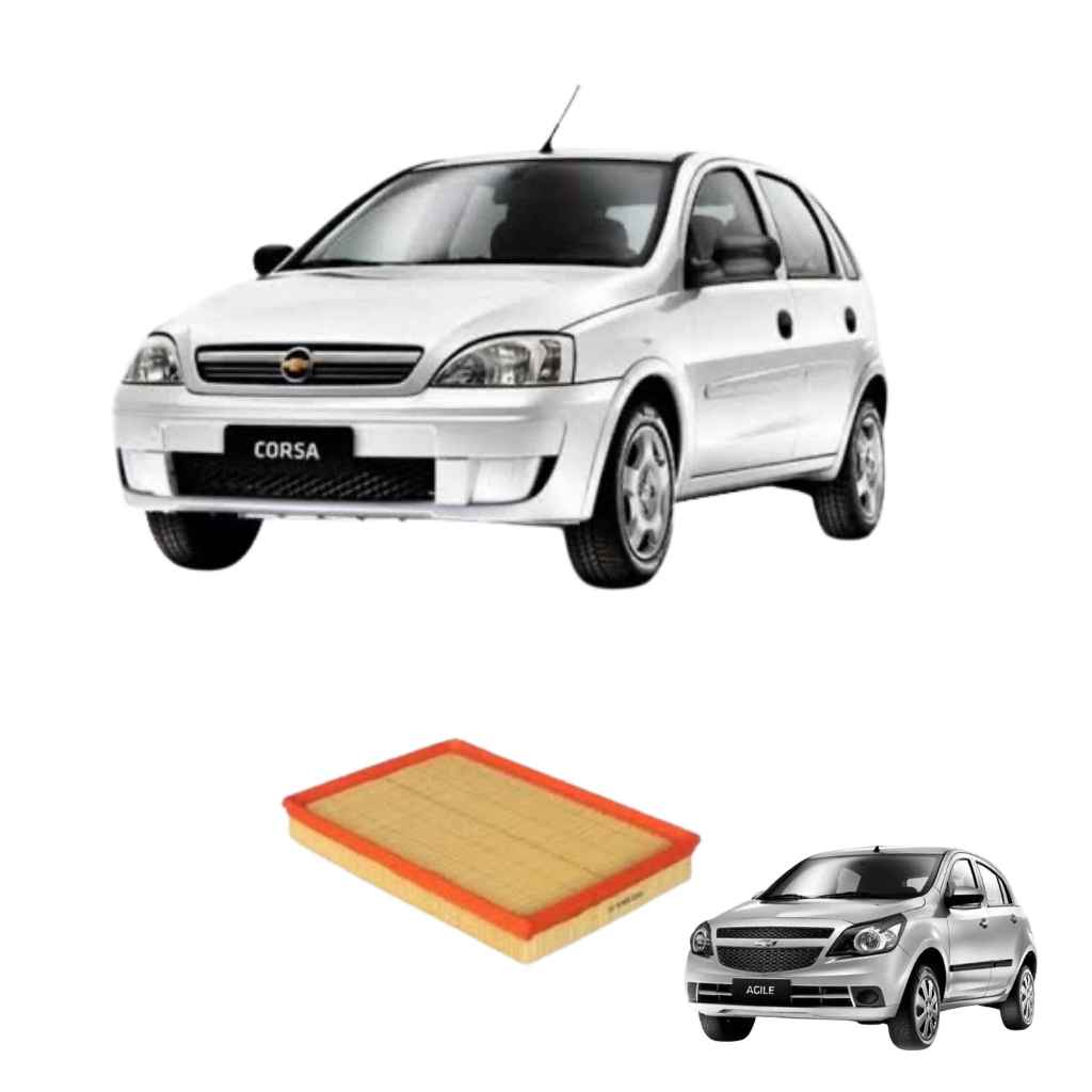 Filtro De Ar Corsa 97 Ate 2002 Corsa Classic Agile Montana 1.4 Hlp8832 Ca5496 em Oferta na Shopee