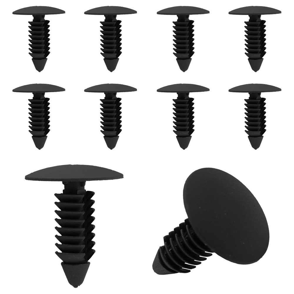 Kit 10 Grampo Para-choque Para-barro Ford F1000 1993 até 1998