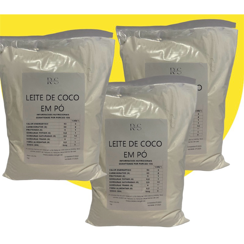 Leite de Coco em Pó 3kg