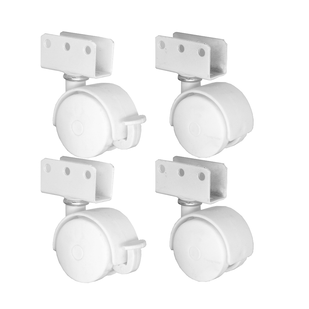 Rodizio Rodinha Para Berço Móveis Chapa U 15mm em Oferta na Shopee