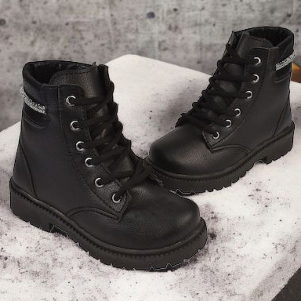 Coturno Juvenil Menina Feminino Bota Botinha Moda Estilo Confortável Promoção