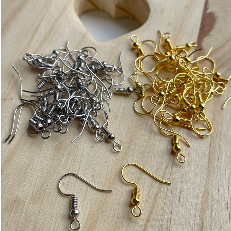 Anzol Metal Para Bijuteria Brinco e Artesanato 18mm Com 100 Unidades em Oferta na Shopee