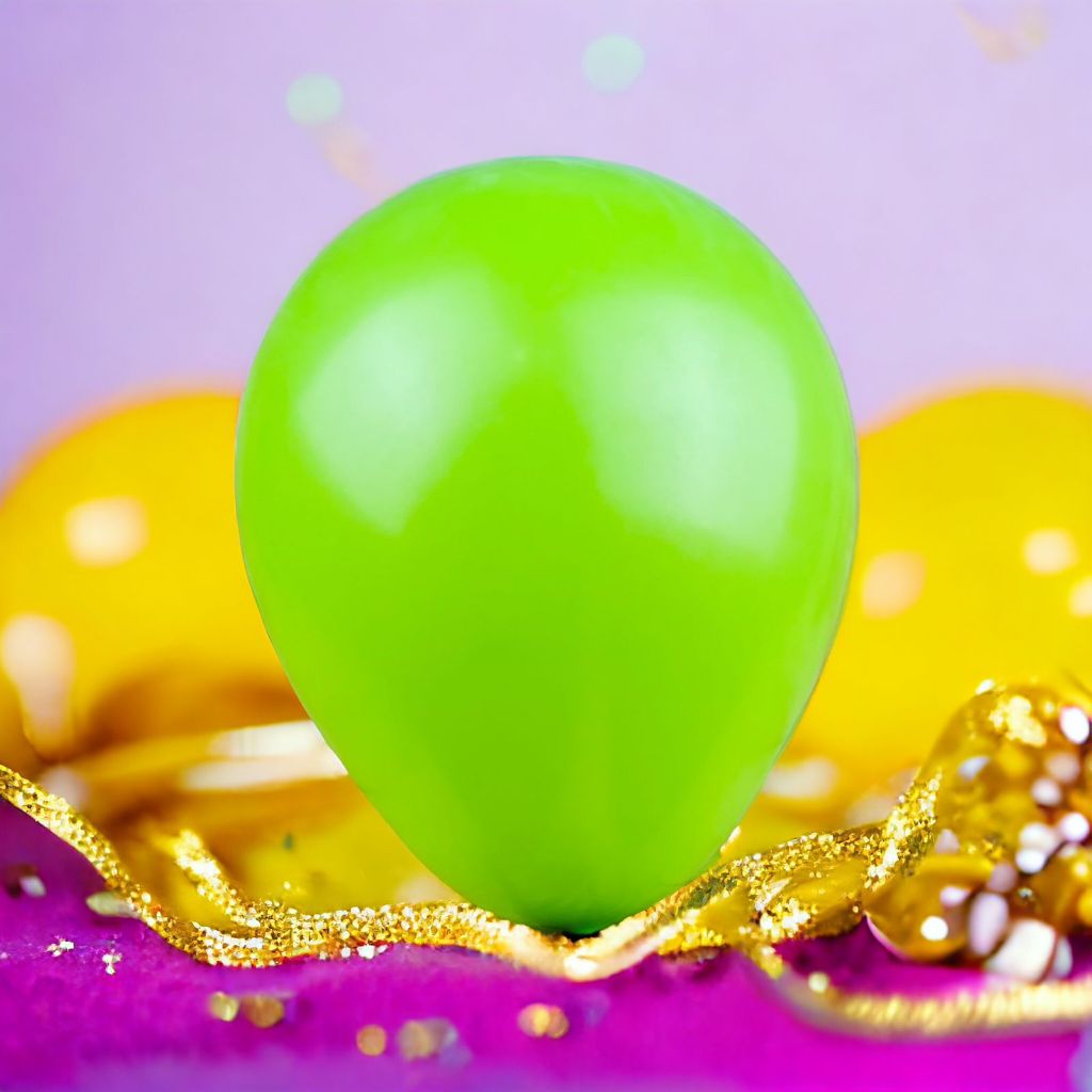 50~250 Balão Nº 7 Bexiga para Festa de Aniversário VERDE LIMÃO em Oferta na Shopee
