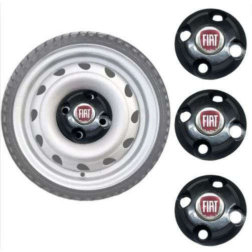 Jogo Calota  Central  FIAT  ARO 14" e 15" UNO PALIO SIENA IDEA DOBLO em Oferta na Shopee
