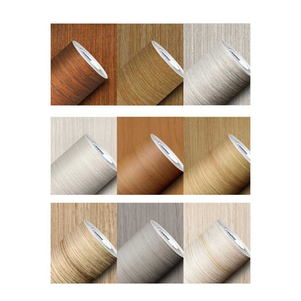 Papel De Parede Lavável Madeira Carvalho Imprimax 2,5m x 60cm