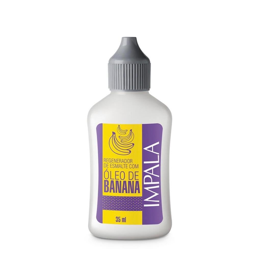 Óleo De Banana Impala Diluição Esmalte Fragrância Suav 35ml - Esmalte ...