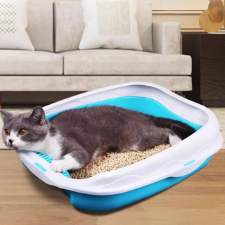 Caixa de Areia Para Gatos - Kit Completo com pá - Tamanhos - Sanitário Higiênico em Oferta na Shopee