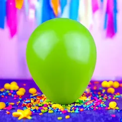 50~250 BALÕES Nº 5 BEXIGA PARA FESTA ANIVERSÁRIO VERDE LIMÃO (CHOCO)