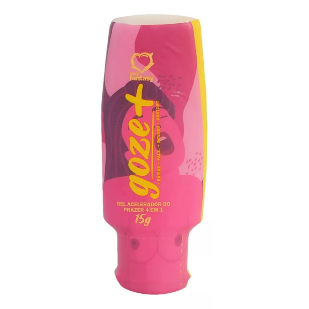 Gel Feminino Acelerador De Prazer Goze Mais 4 Em 1 Intenso 15g