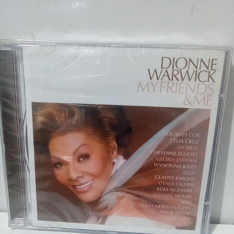 Cd Dionne Warwick My Friends e Me Lacrado de Fabrica Original