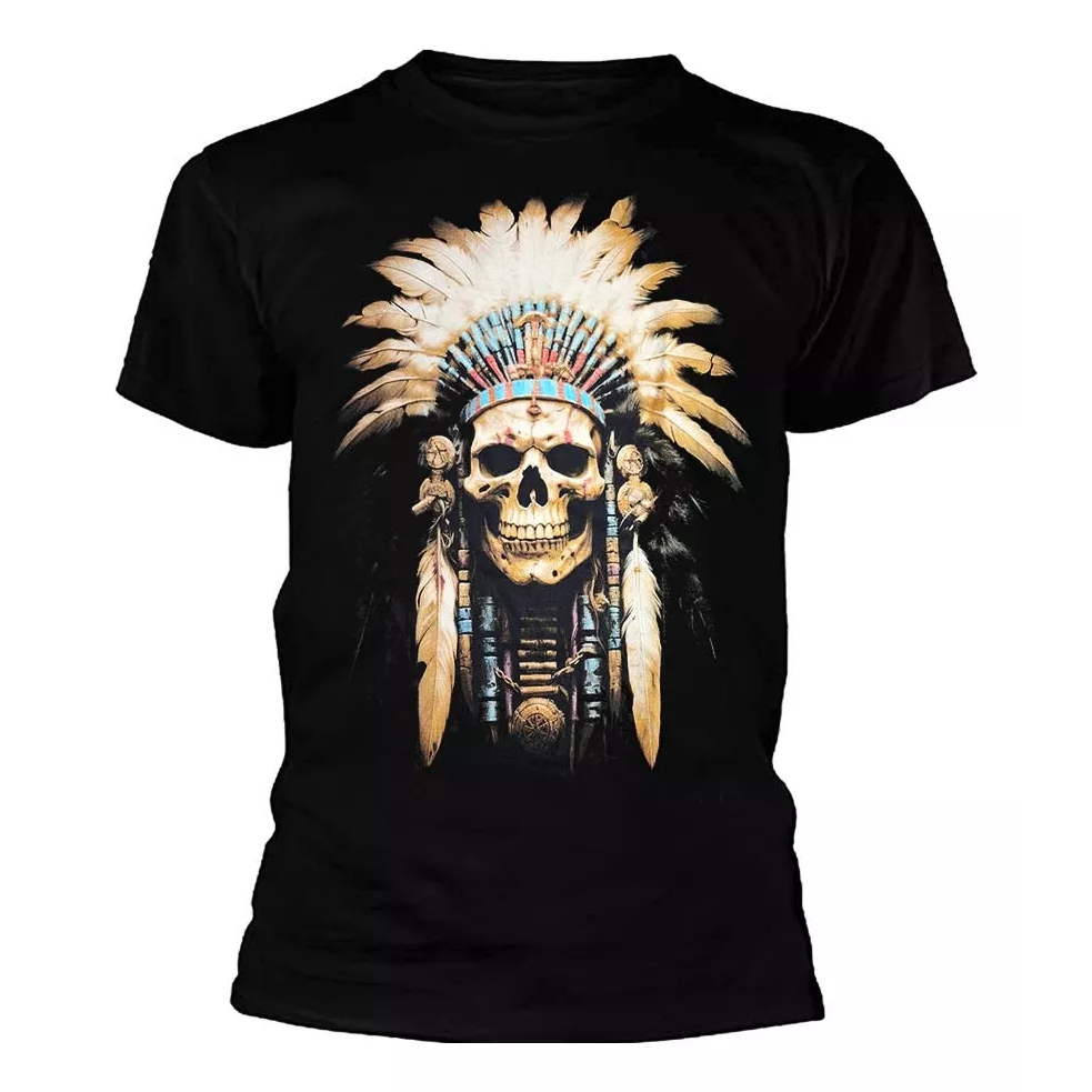 Camiseta Caveira - Indio Apache Masculinxa