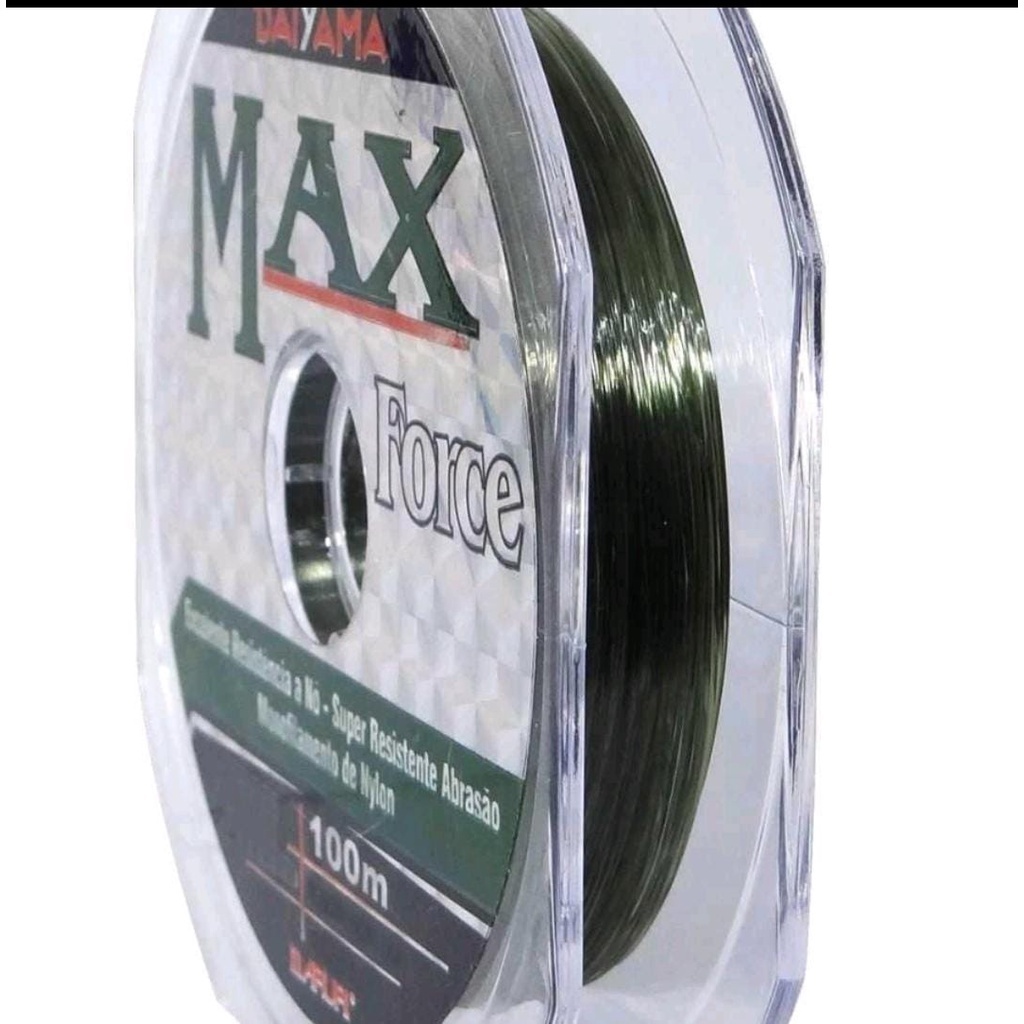 Linha De Pesca Max Force Maruri Dayama 100m Monofilamento