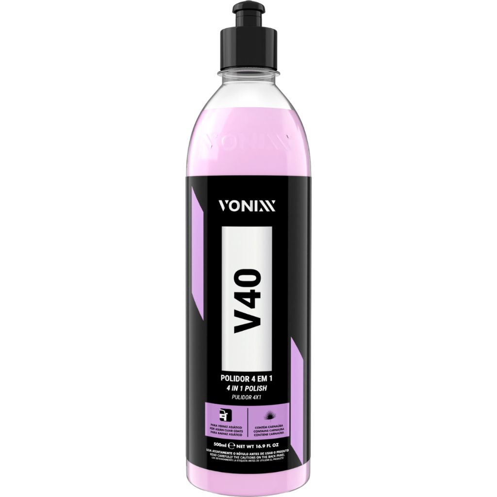 Polidor 4 em 1 para Verniz Macio Etapa Corte Refino Lustro Proteção V40 Vonixx em Oferta na Shopee