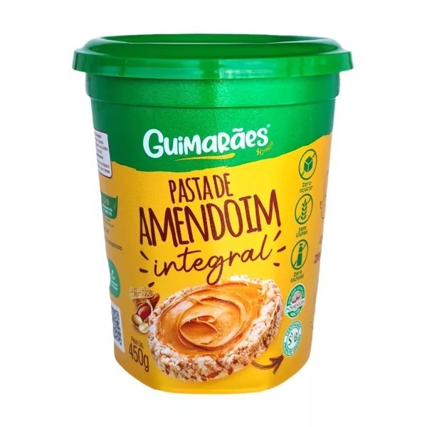 Pasta de Amendoim Integral 450g - Guimaraes