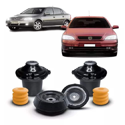 2 Kit Coxim Batente Do Amortecedor Dianteiro Gm Astra 1998 1999 00 01 2002 2003 2004 2005 2006 2007 2008 2009 2010 2011