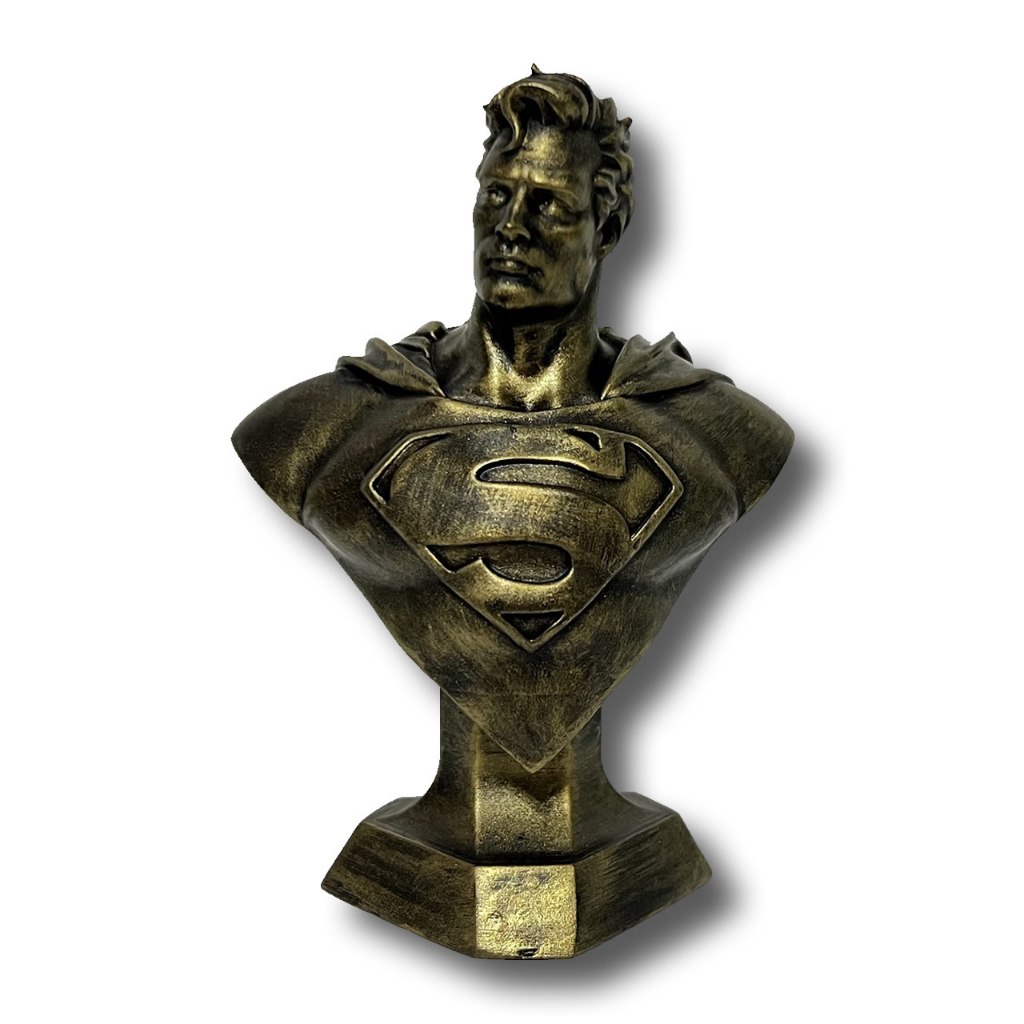Busto Superman em Resina - Colecionável do Superman