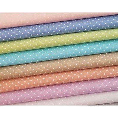 Tecido Tricoline Poá Bolinhas 100% Algodão