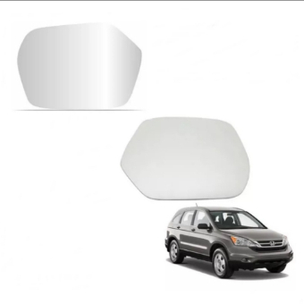 PAR LENTE DO RETROVISOR SEM BASE HONDA CRV 06/18 METALIZADA