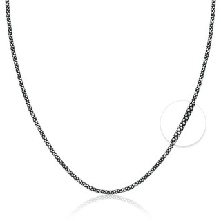 Corrente Feminina Pipoca Bali Prata 925