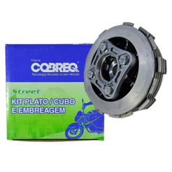 Kit Embreagem Completo Honda BROS 150 2004 a 2015 + CG 125 150 FAN TITAN 2004 a 2018 Cobreq Original