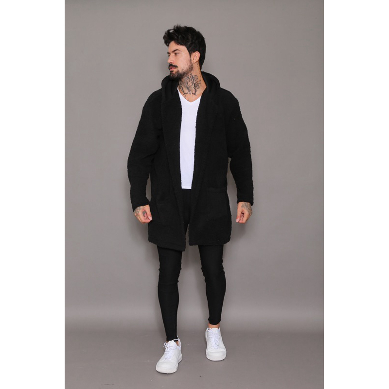 Casaco Teddy Masculino em Oferta na Shopee