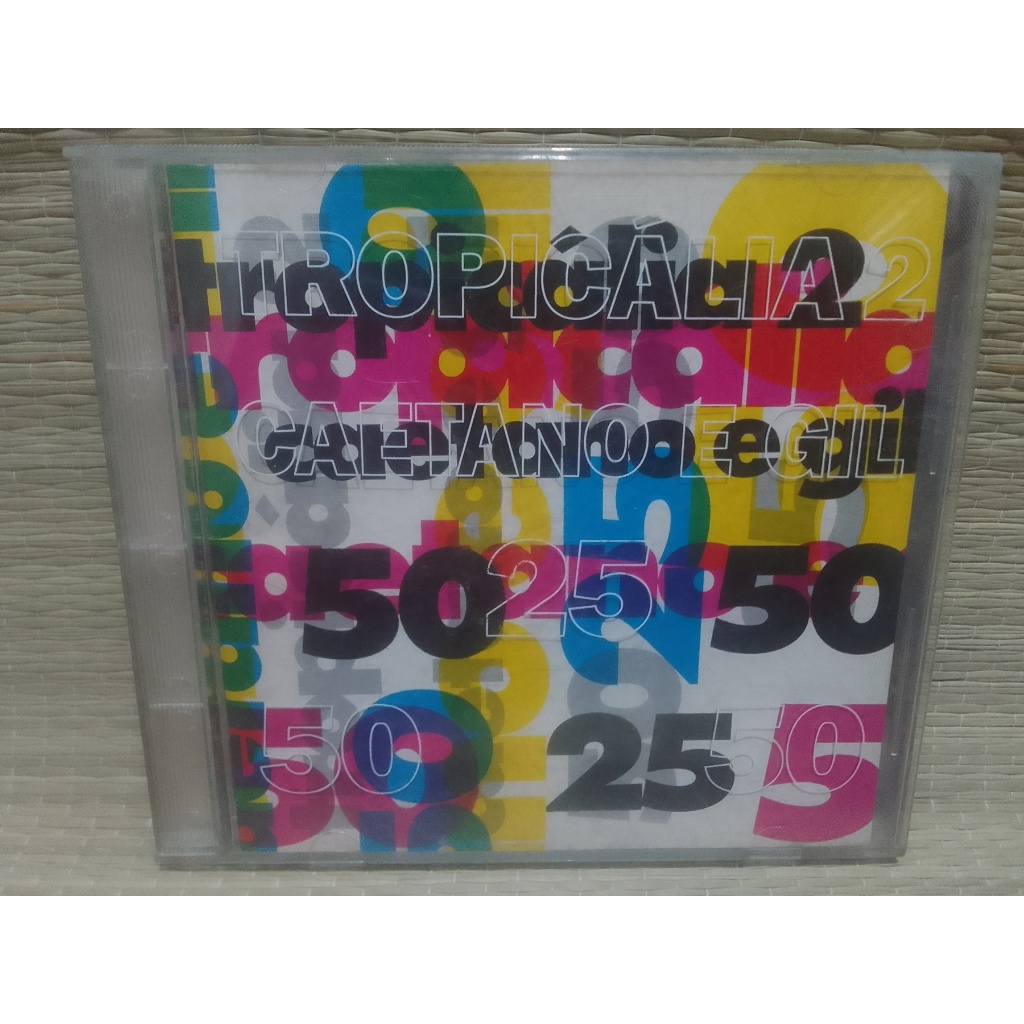 CD Caetano Veloso e Gilberto Gil – Tropicália 2 - Ano 1993