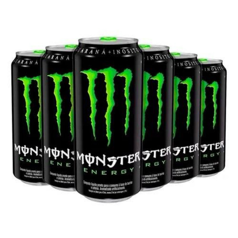 kit energético monster 6 unidades sabor original combo promoção mais vendidos