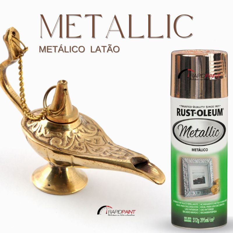 Spray Cor Latao "Bronze" Importado Rust Oleum