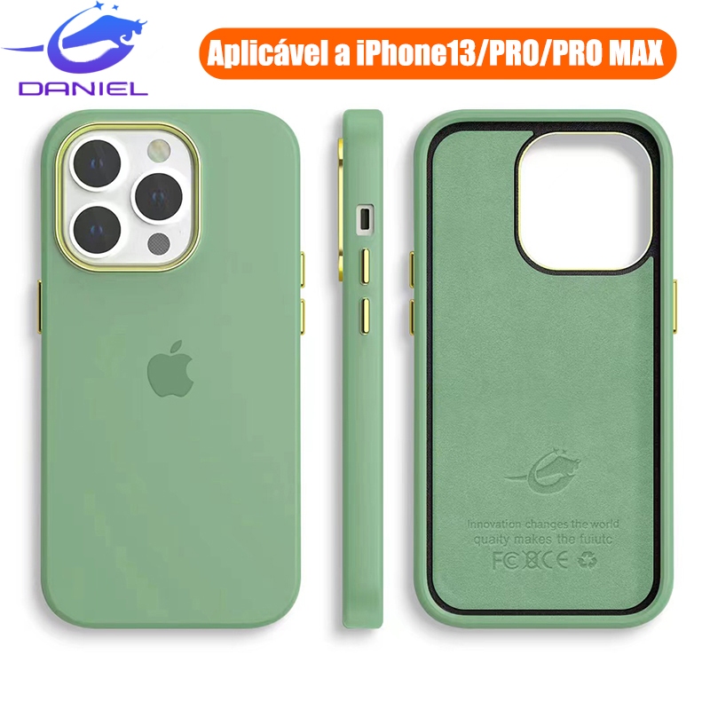 Daniel Capa Case Capinha Silicone Aveludado iPhone 13 13 PRO 13 PRO MAX