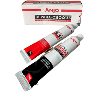 1 Kit Repara Choque + Tela Fibra De Vidro Adesivo Massa Reparador Automotivo Plástico Em Geral 150g em Oferta na Shopee