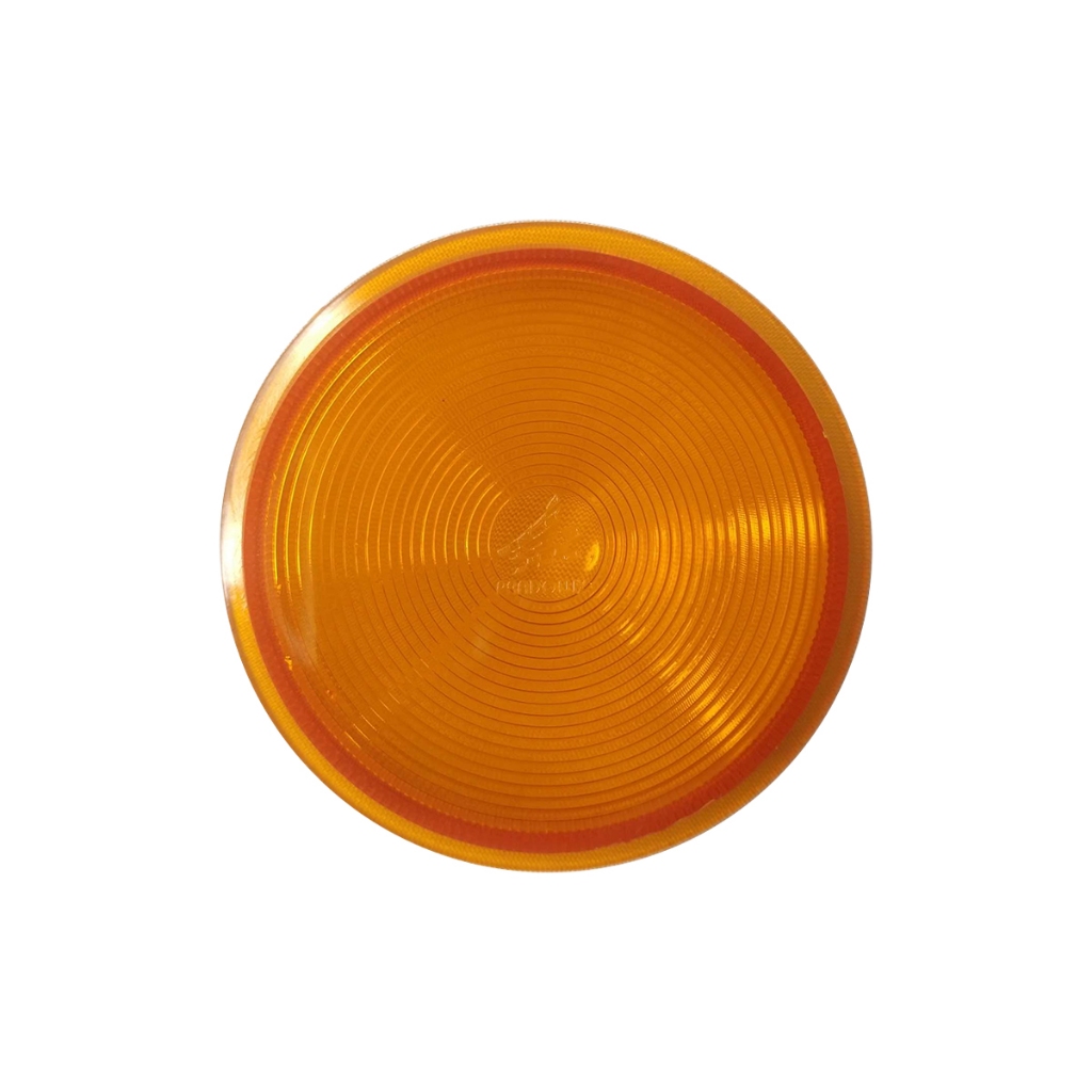 Lente da Lanterna Foguinho Bojuda Âmbar Compatível com Caminhões Universal em Oferta na Shopee