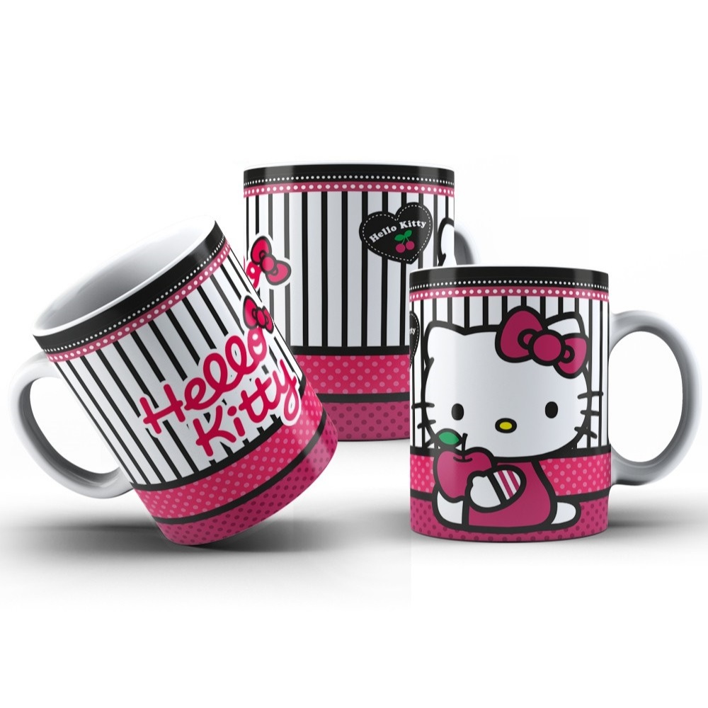 Caneca Personalizada Hello Kitty Modelos Variadas em Oferta na Shopee