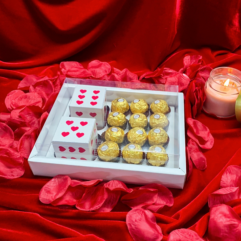 10 Caixas de Bombom - Jogo do Amor - Presente de Dia dos Namorados