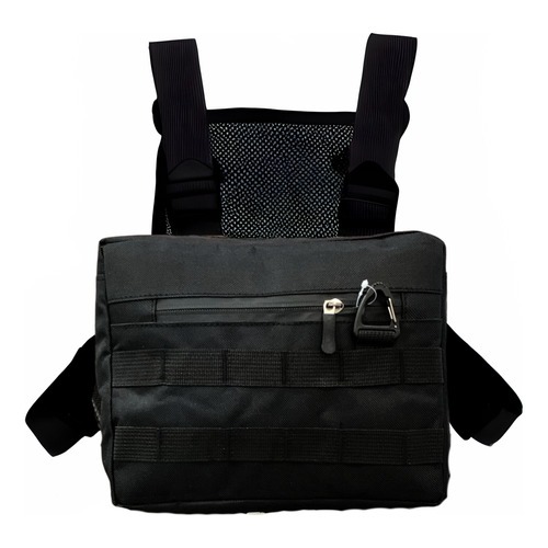 pochete motoboy peitoral bag masculino antifurto ajustavel estilo colete