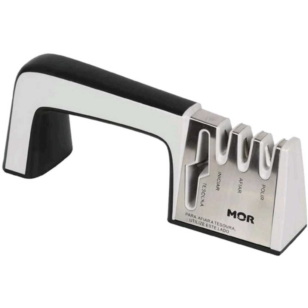 Afiador Amolador Profissional De Facas E Tesouras - Mor em Oferta na Shopee