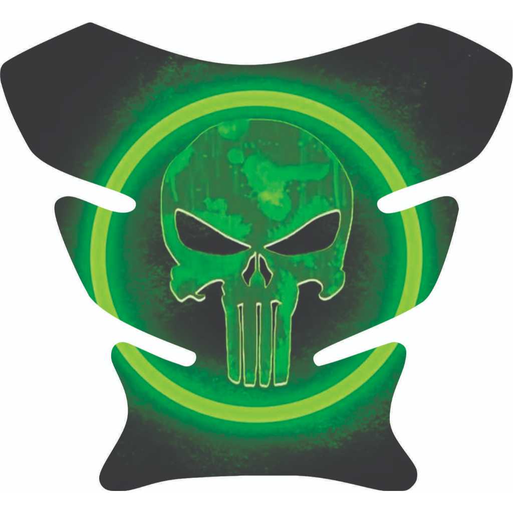Protetor Para Tanque de Moto Resinado Tankpad Universal JUSTICEIRO Varios Modelos