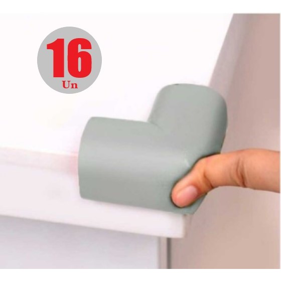 Kit 16 Protetores Grandes De Quina Espuma Segurança Para Crianças e Bebês - Envio Rápido!