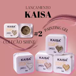 Gel paint kaisa coleção shine 5ml