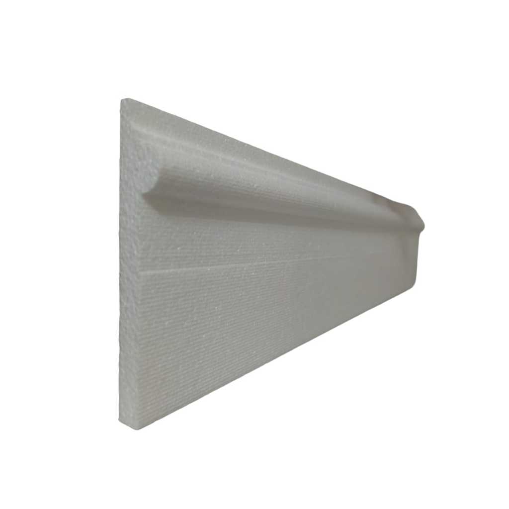 Moldura Externa Isopor Eps Fachada com Pingadeira Modelo G200 22x4 Kit com 5 Metros