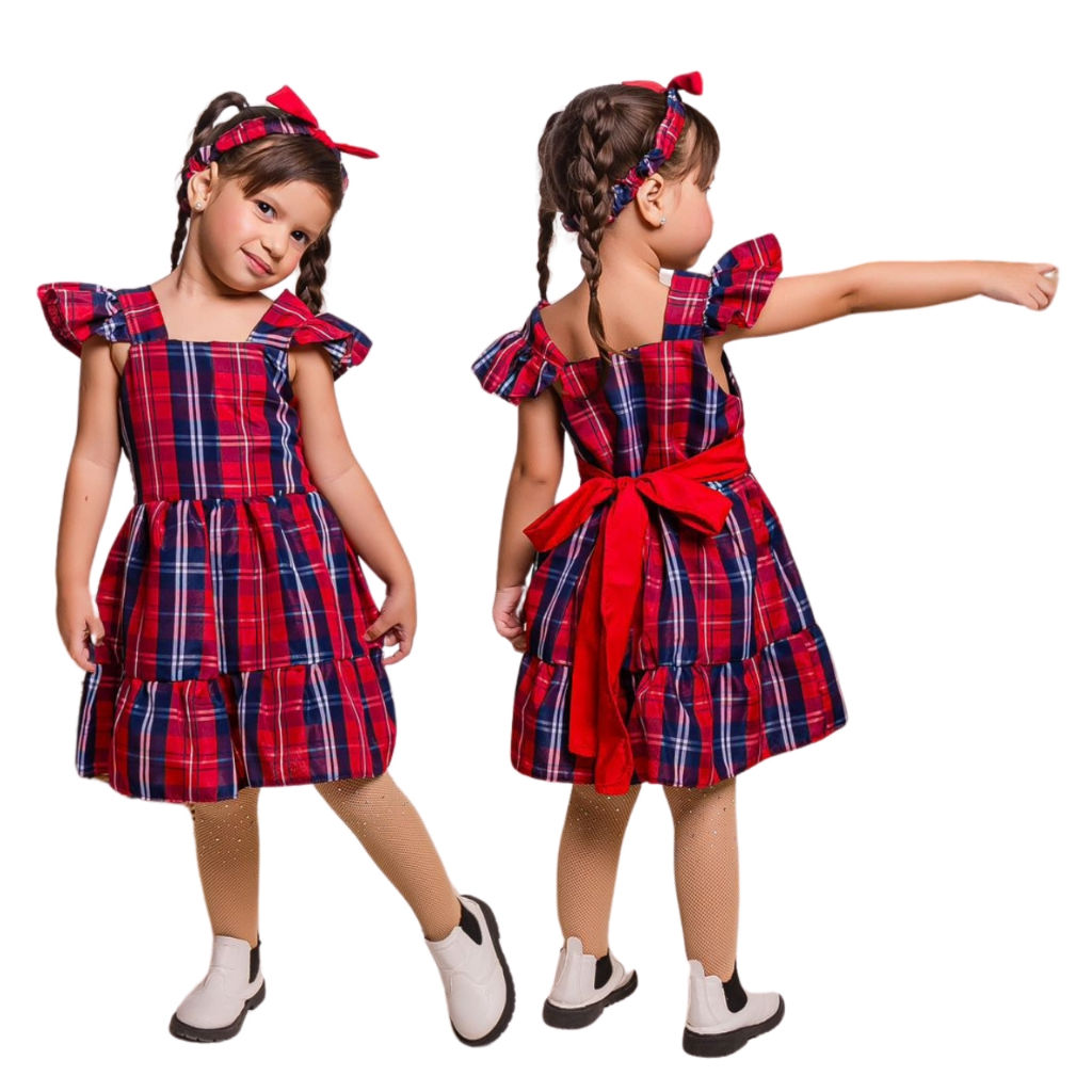 Vestido Infantil Menina (2 até 4 anos)