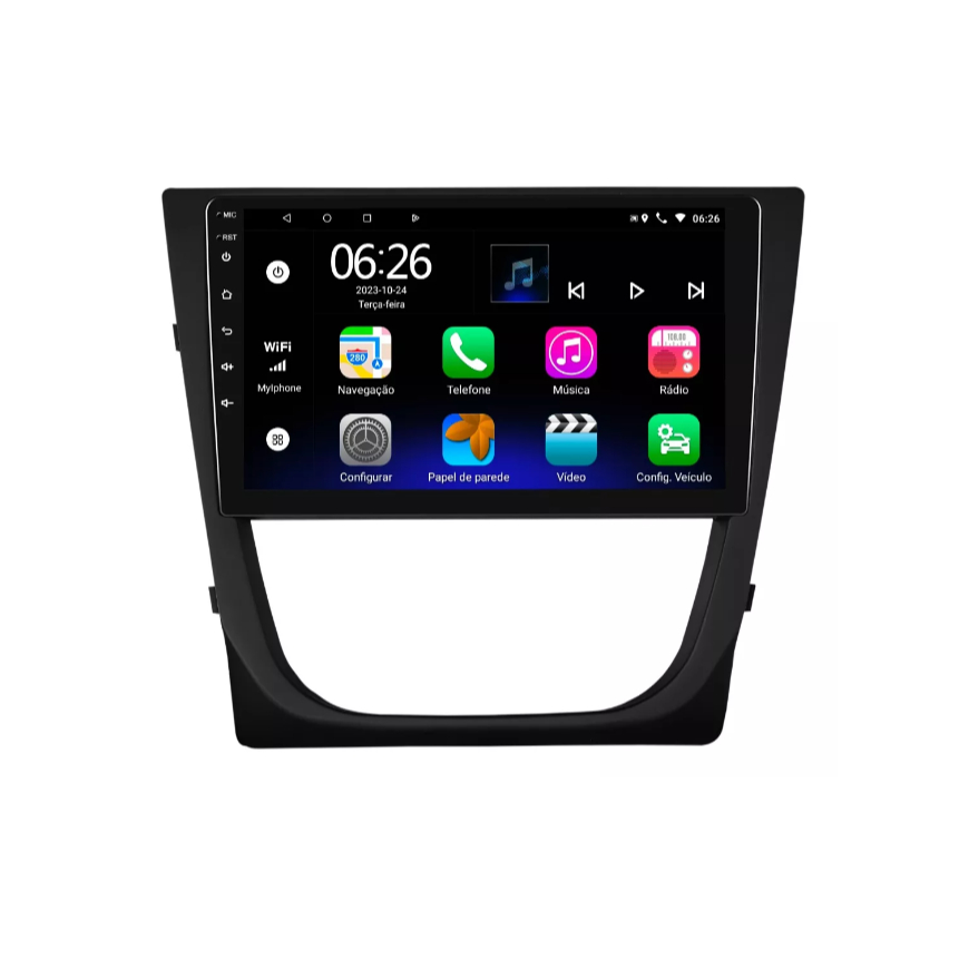Central Multimidia Gol G5 Voyage Android 13 2gb 32gb 9p Wifi