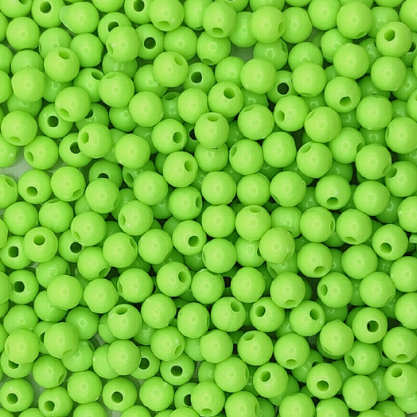 MIÇANGA LEITOSA PLASTICA c furo ( 4 mm )  VERDE LIMAO em Oferta na Shopee