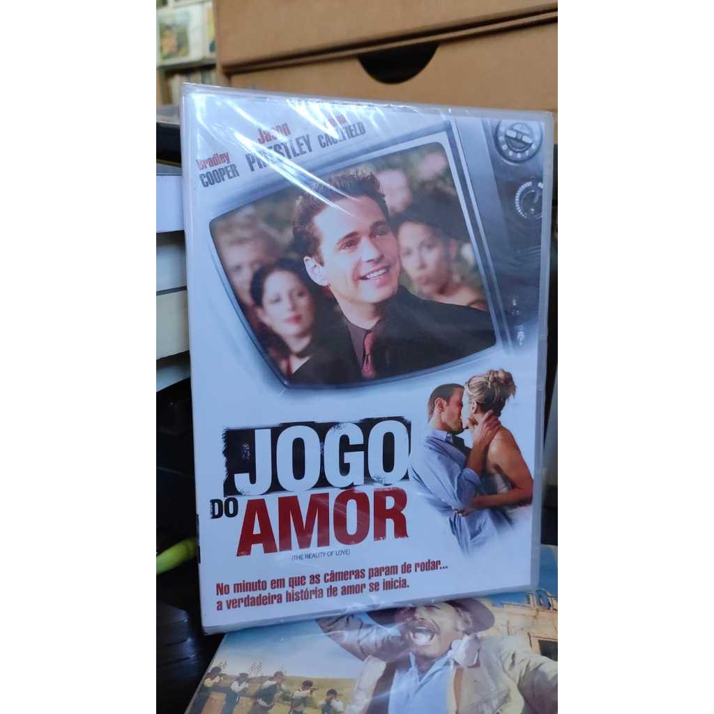 DVD JOGO DO AMOR - THE REALITY OF LOVE - SHELDON LARRY - BRADLEY COOPER - EMMA CAULFIELD