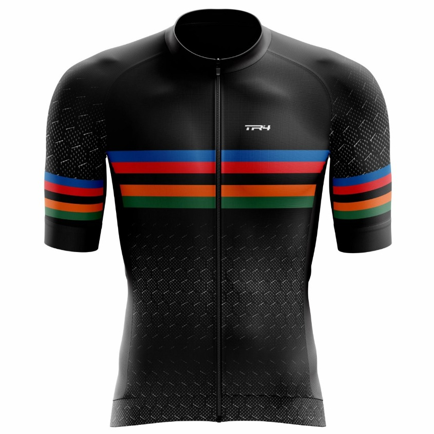 Camisa Ciclismo Masculina Blusa Premium Ciclista Zíper Total Bike Pedal MTB