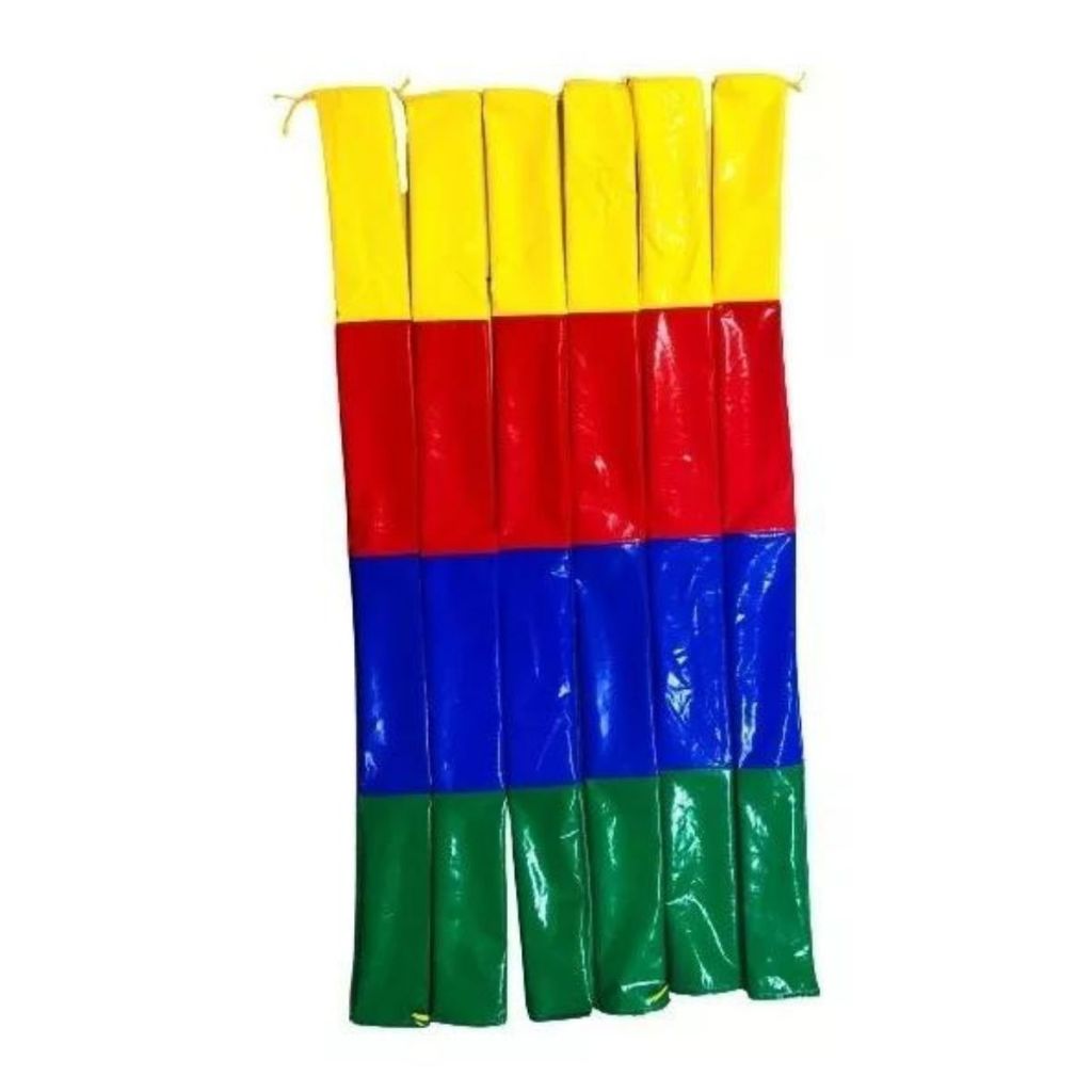 Kit 6 Capas Protetoras Para Cama Elástica - Acessório de Cama Elástica - Coloridos e Resistentes