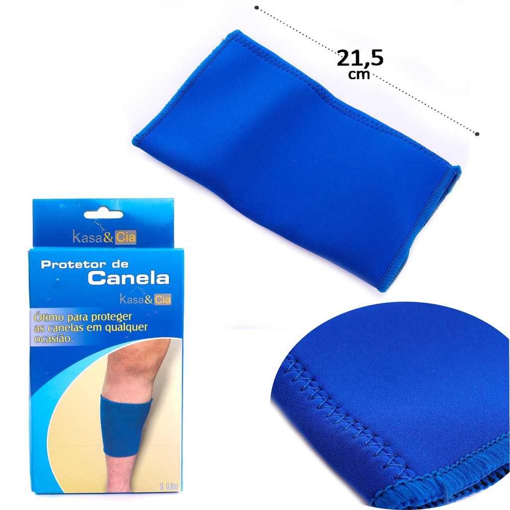 Caneleira Protetor De Canela Neoprene Canelito Super Promoção