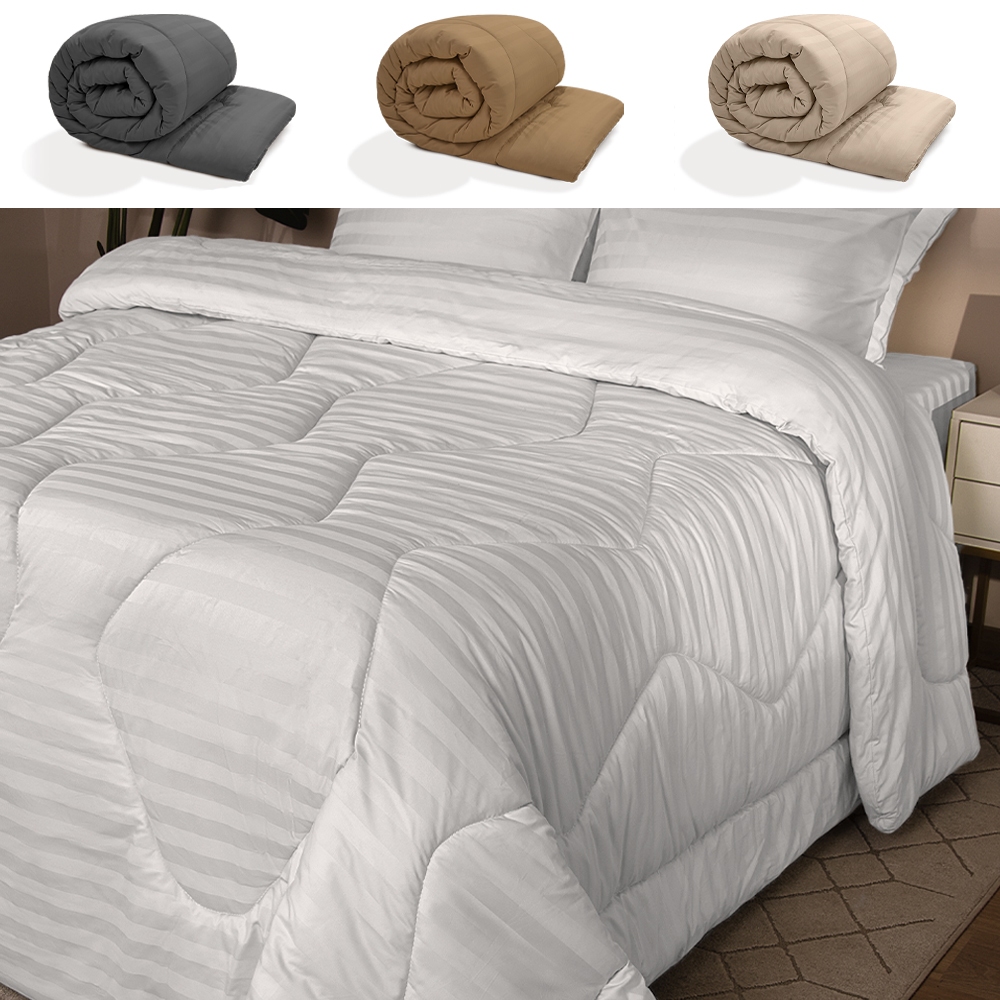 Edredom Casal 300 Fios 100% Algodão 220x200cm - BF Colchões em Oferta na Shopee