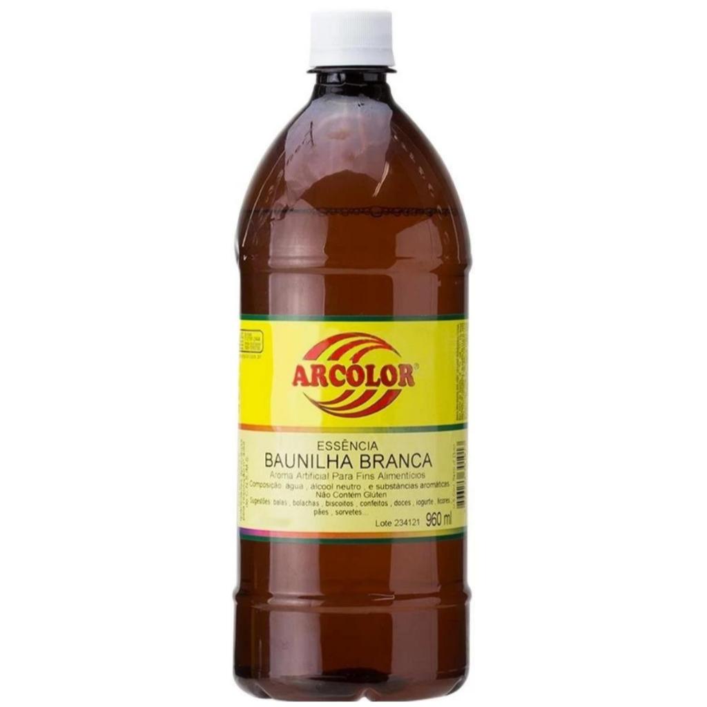 Essência Alimentícia Baunilha Branca Arcolor 960ml