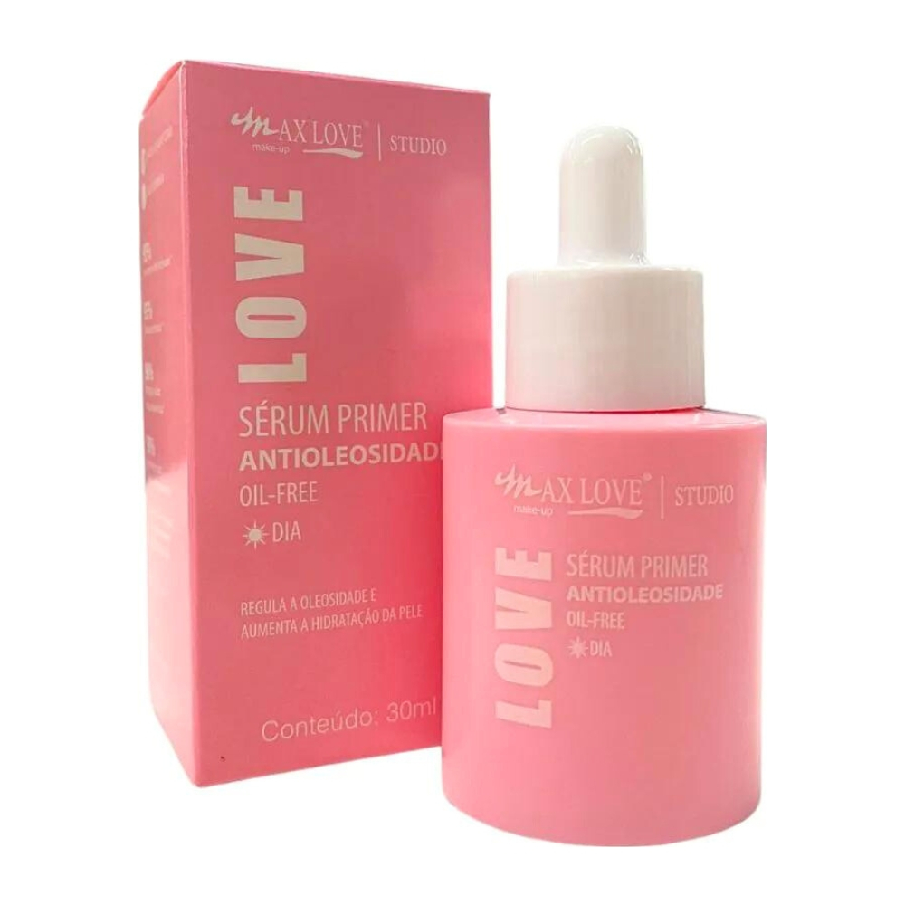 SÉRUM FACIAL ANTIOLEOSIDADE DIA MAX LOVE em Oferta na Shopee