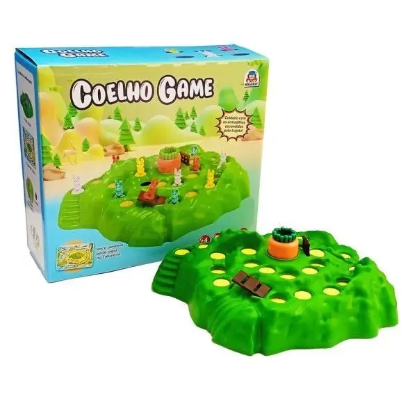Jogo De Tabuleiro Coelho Game Braskit